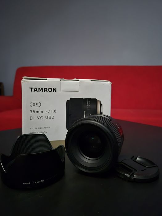 Obiectiv tamron 35mm, 1.8, Di, VCD, USD, SP pentru canon