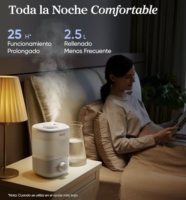 Umidificator de aer LEVOIT cu umplere superioară pentru bebeluși