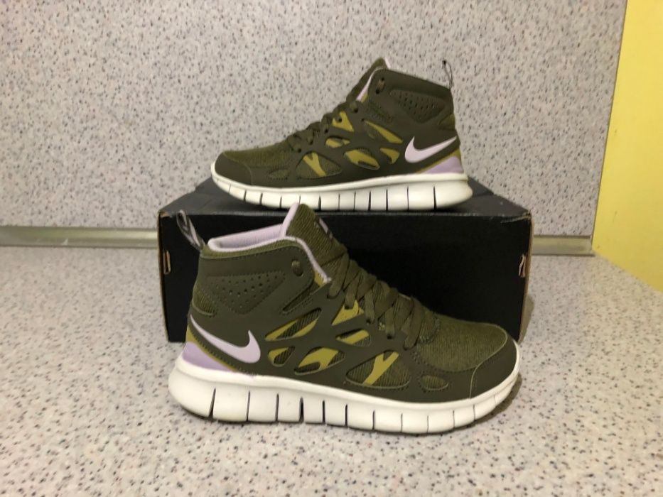 ОРИГИНАЛНИ *** Nike Free Run 2 Mid Boot Olive Womens