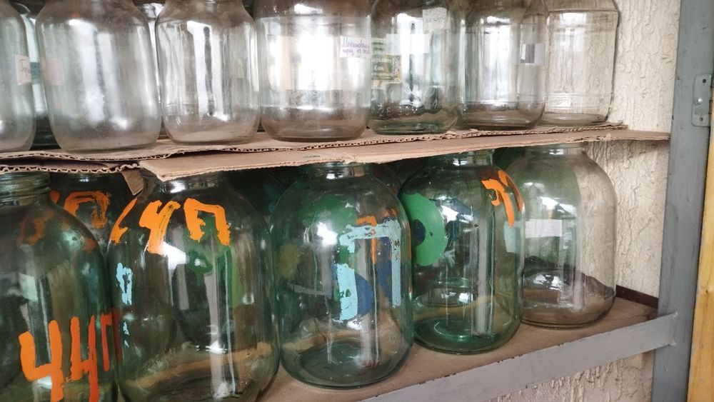 Банки стеклянные