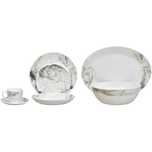Сервиз Dinova Decor Gray, опал, 32 бр