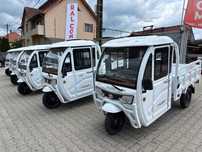 Triciclu electric cu cabina si bena Kuba E Kamyonet