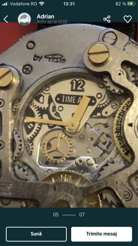Se vinde ceas marca Time A model deosebit functional