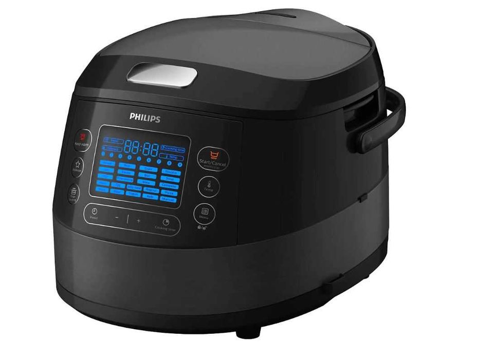 Multicooker Philips 5 L, Slow-Cooker, 22 Programe automate, Negru