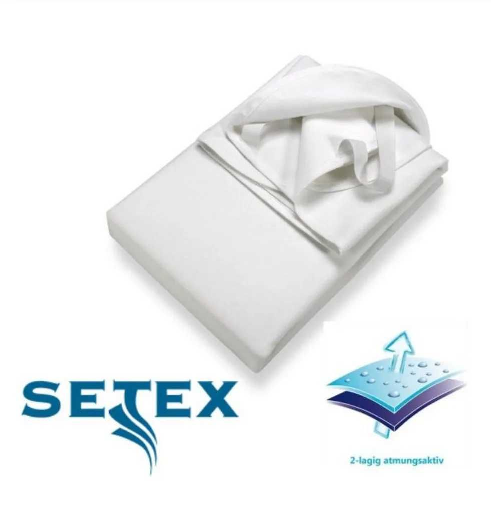 Husa protectie saltea copii   Brand Setex, prindere cu elastic, 140x70