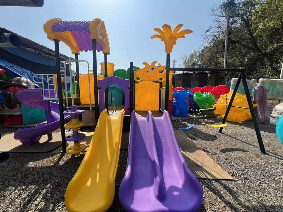 Пластиковые игровые комплексы для детей "Фантазия"