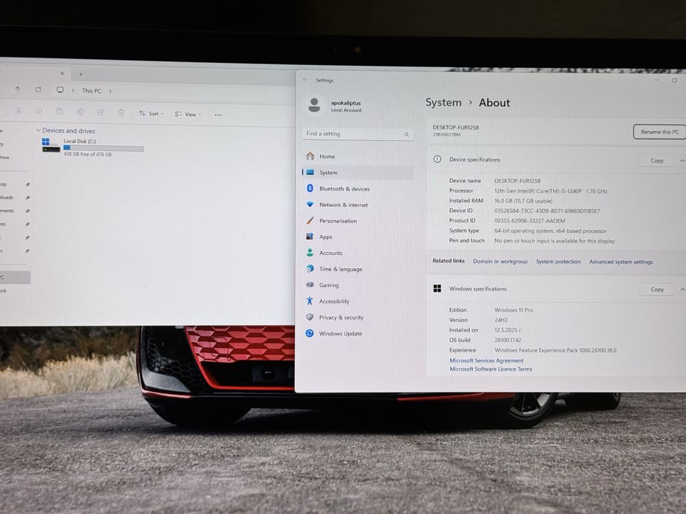 16’FHD+IPS/i5-1240p/Lenovo Thinkpad T16/16GB DDR4/512GB SSD