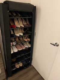 Нов фабричен шкаф за обувки, стелаж за обувки 9 рафта