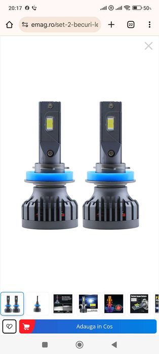 Leduri auto H7 si H11