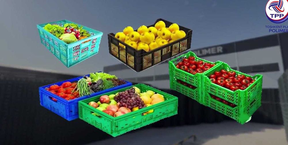 Пластиковый ящик для салата айсберг | овощной контейнер tara