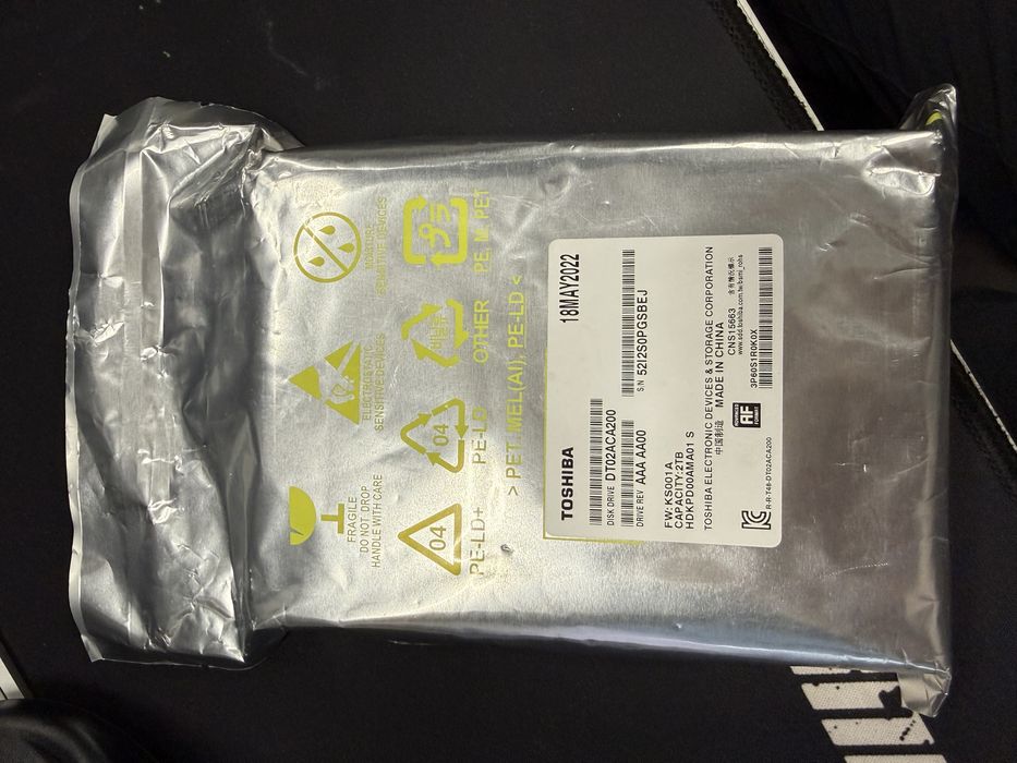 Toshiba 2TB. hdd