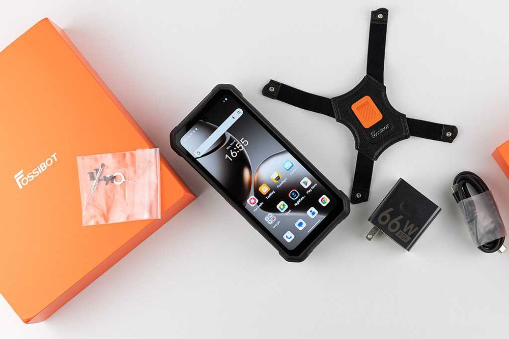 Fossibot F107 5G - 6.95" 120Hz, 12GB/512GB, 200MP, 28000mAh, защита