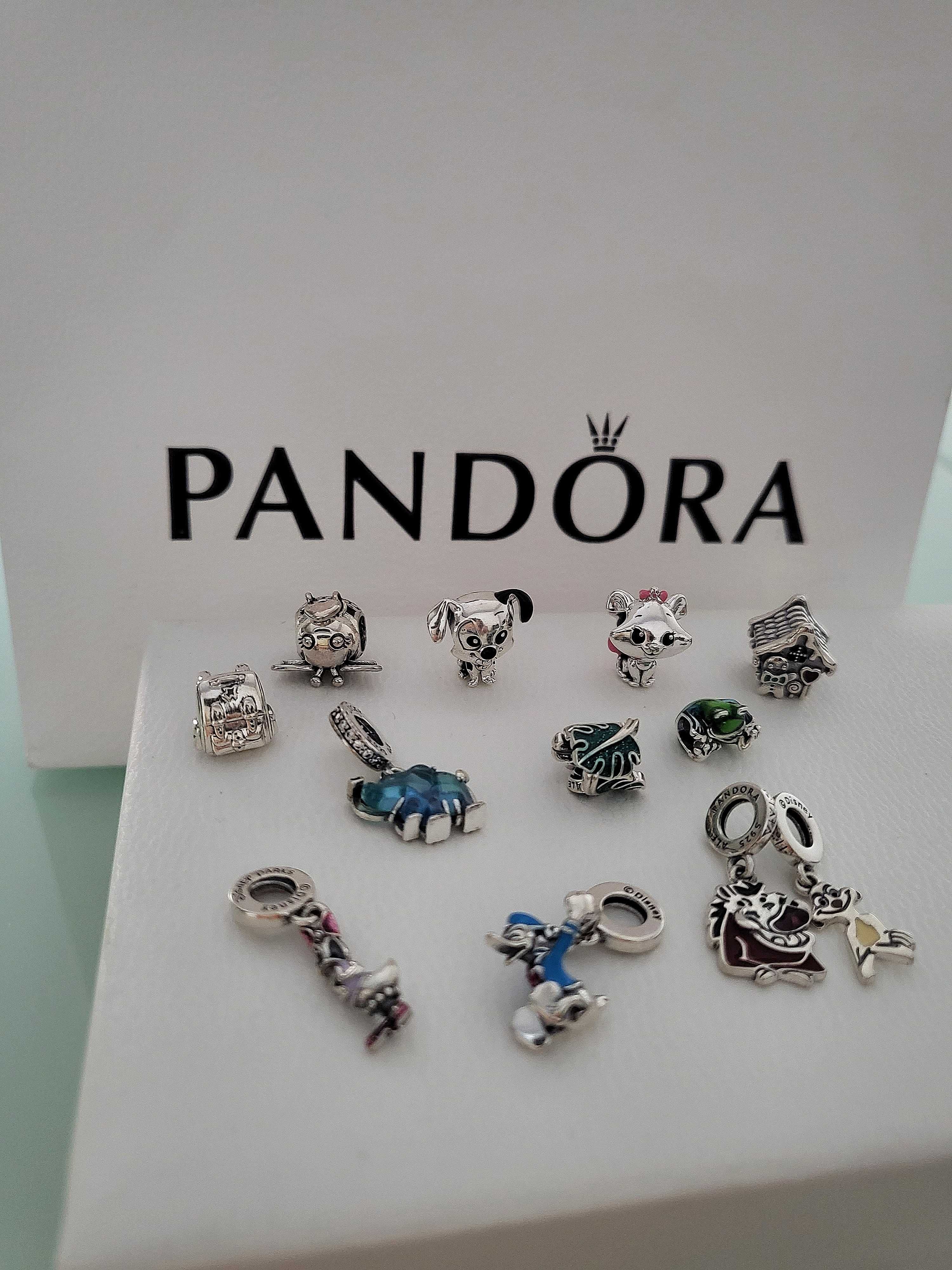 Оригинални сребърни талисмани PANDORA ALE S925 Пандора+ кутия!