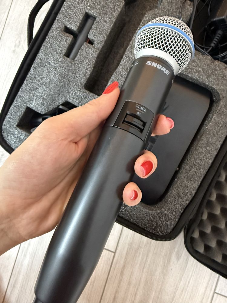 Microfon Shure GLXD4 + Beta 58A
