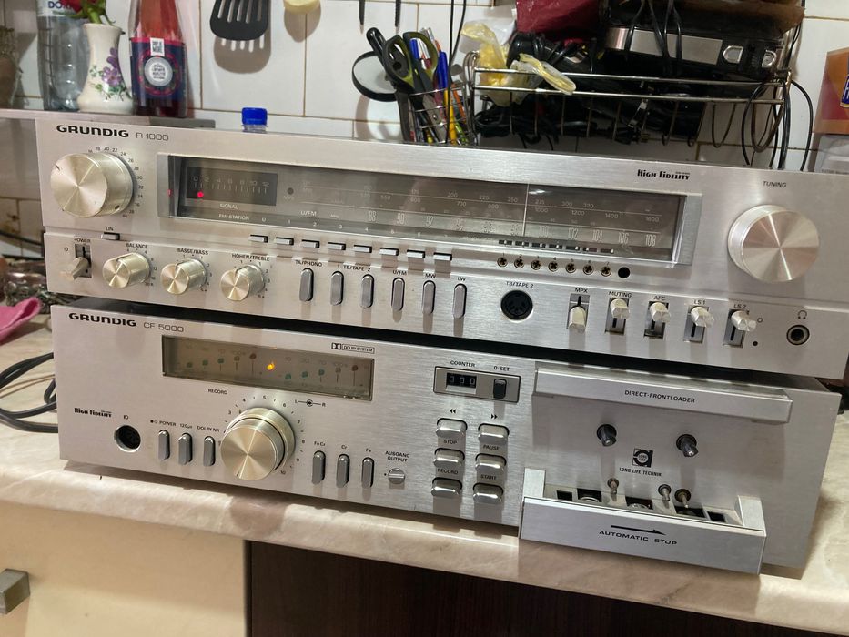 Amplificator și deck Grundig R1000 CF 5000