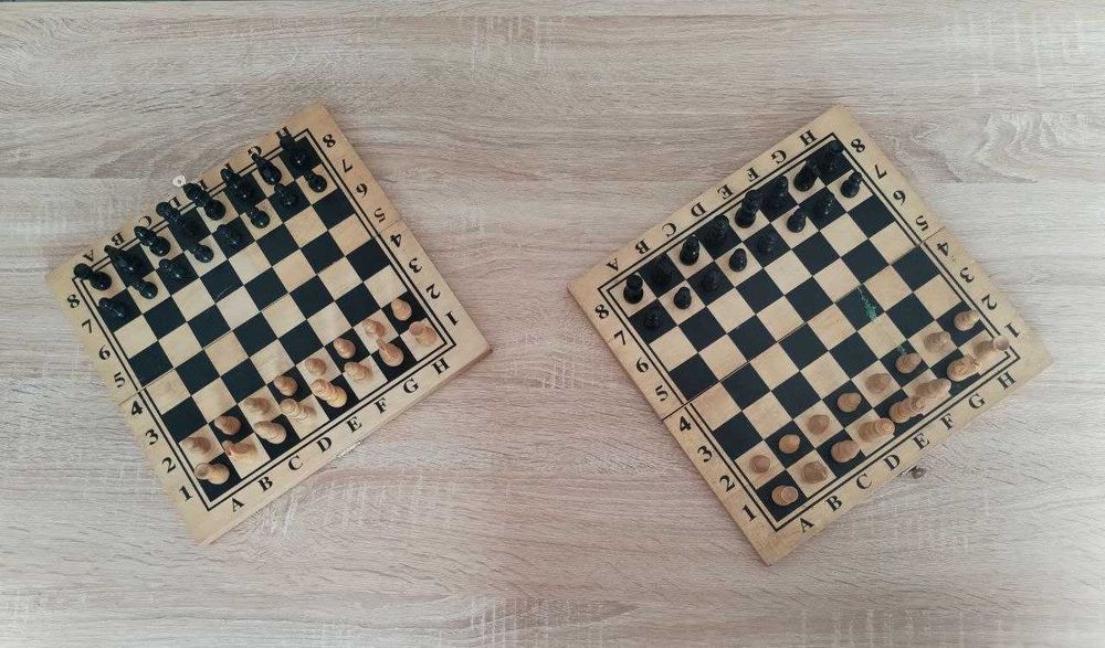 Шахматы деревянные