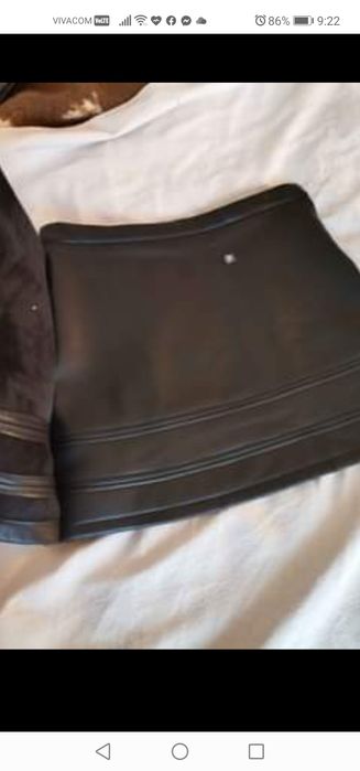 Пола от еко подплатена кожа