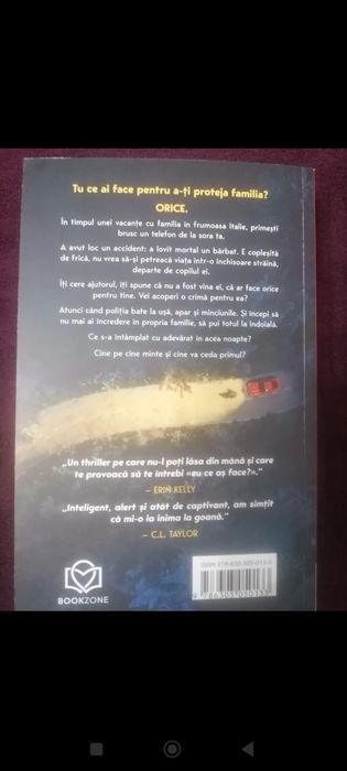 Carte noaptea în care totul s-a schimbat