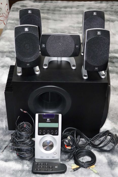 Sistem Logitech 5.1 Z5500 stare impecabila.