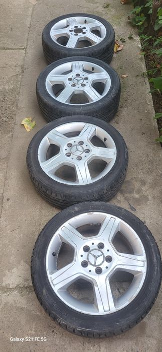 Jante cu anvelope Mercedes Aclass