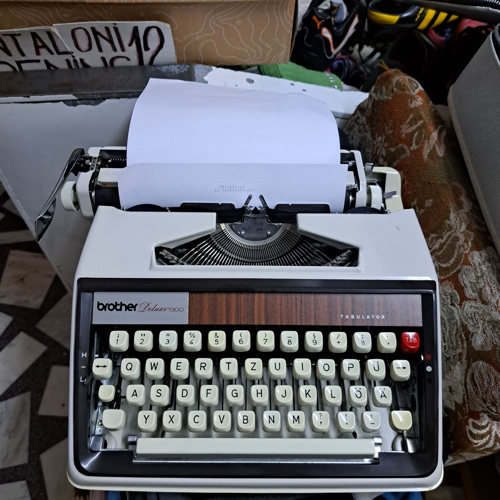 Masina de scris  funcțională