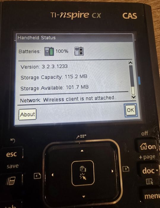 Calculator birou Texas Instruments TI-nspire CX CAS