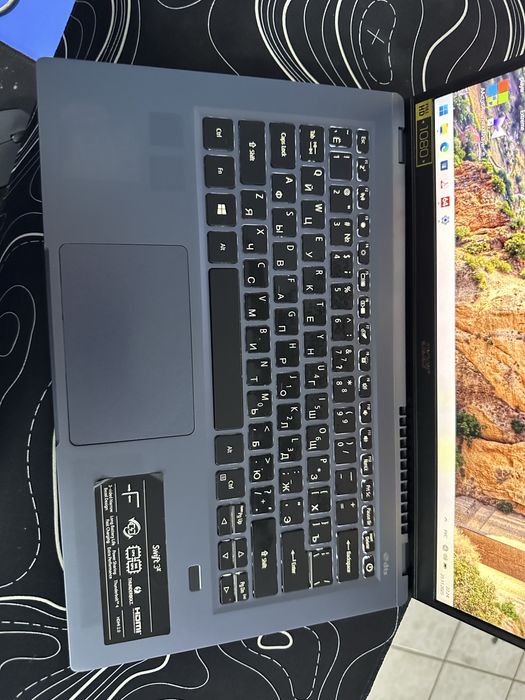 Acer Swift 3 Core i5-1135G7 ОЗУ-8ГБ ССД-512ГБ емкость 67% в отличном с