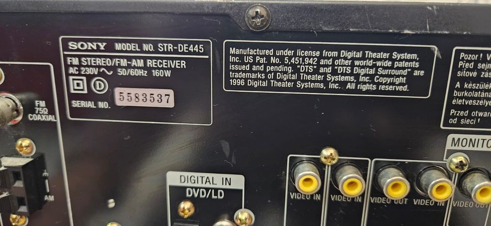 Amplificator Sony perfect funcțional