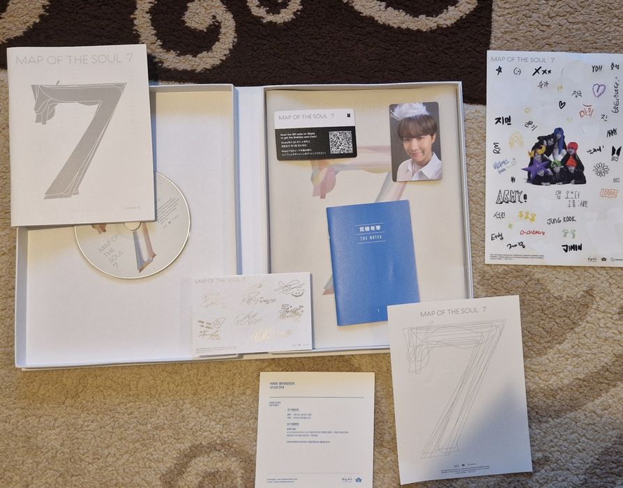 Album BTS-Map Of The Soul 7: Versiunea 1