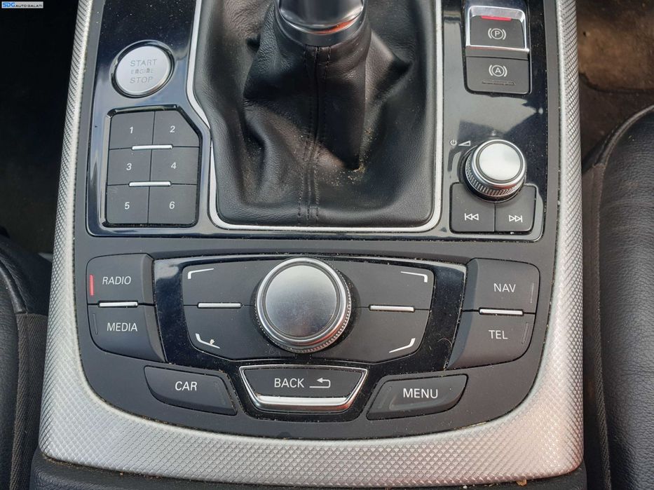 Buton Butoane Joystick Comanda Control Radio CD Player Navigatie MMI Volum Volan Dreapta Audi A6 C7 2011 - 2018 [K5453]