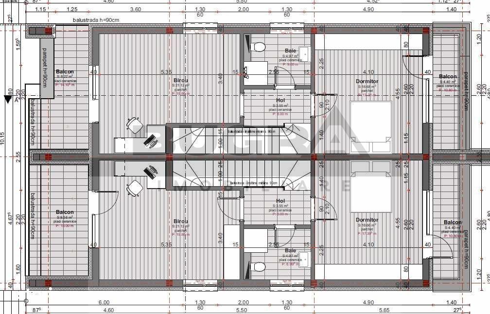 Casă modernă în duplex, 176 mp utili, 3 niveluri, zona strazii Oasului