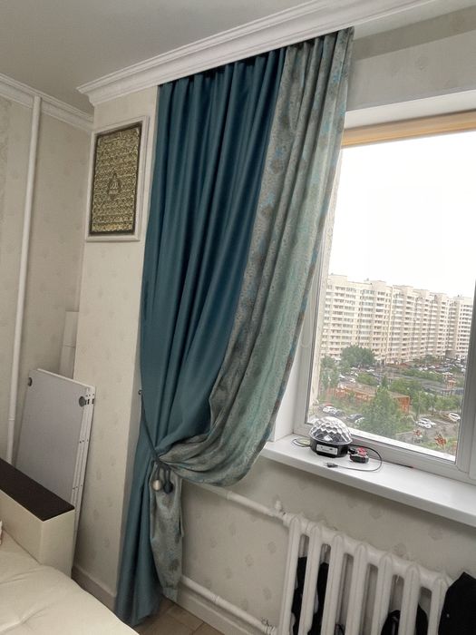 Шторы блекаут+джаккард сшито на заказ