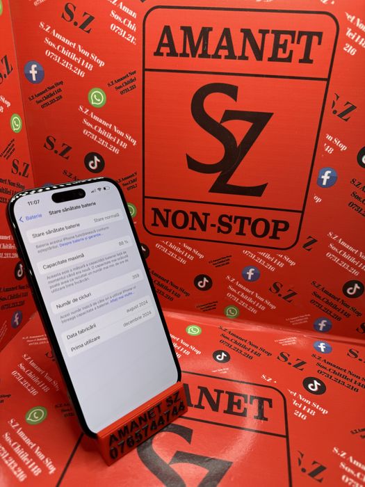Iphone 15 Amanet SZ Non Stop