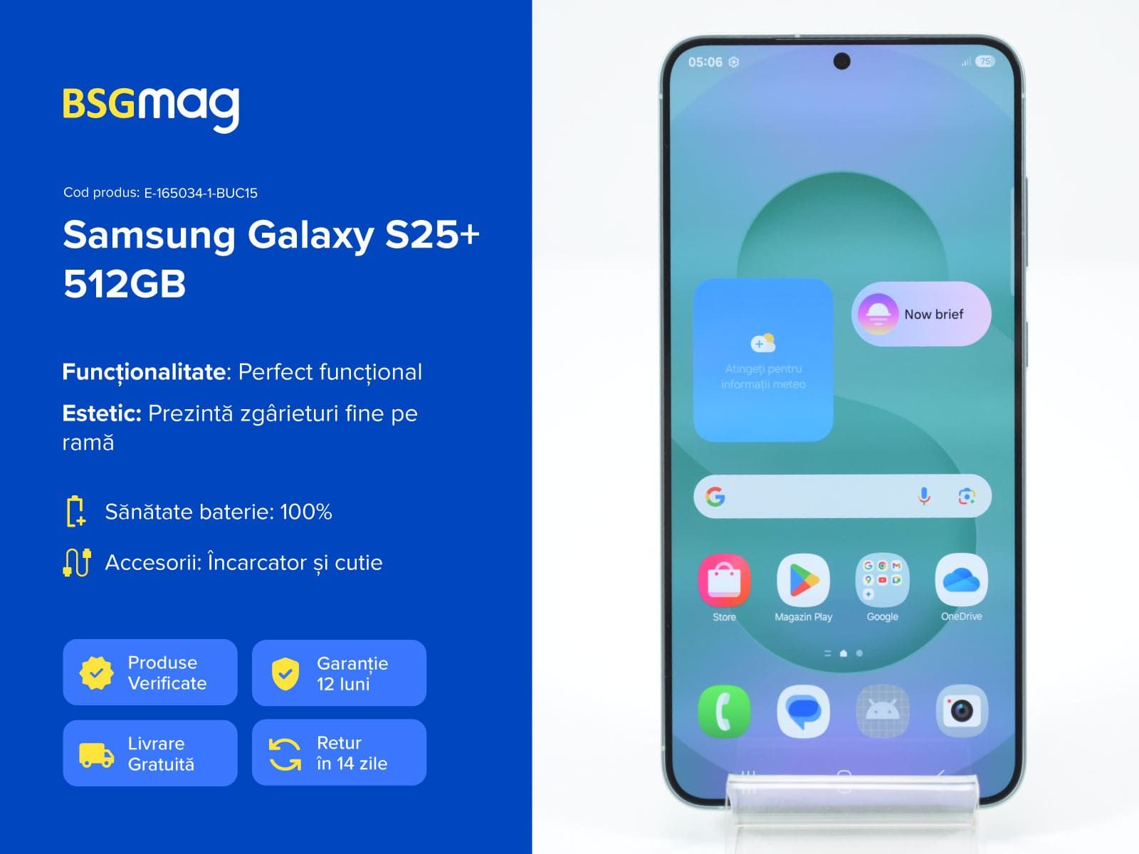 Telefon Samsung Galaxy S25+ 512GB - BSGmag