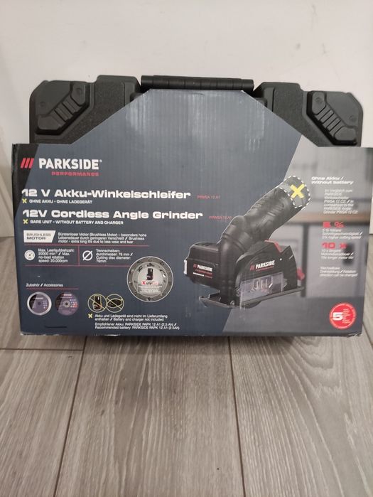 Mini Flex parkside performance 12 V polizor unghiular pe baterie