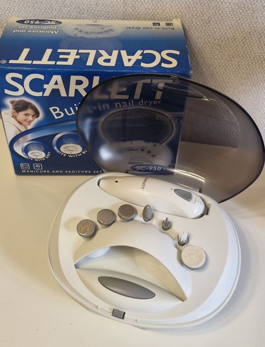 Маникюрный/ педикюрный набор Scarlett SC-950 почти новый