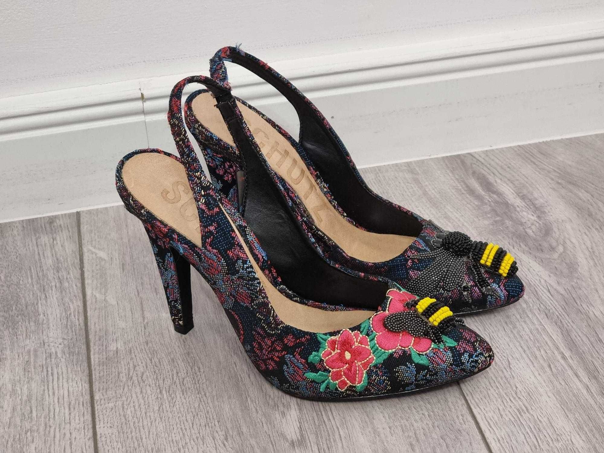 Pantofi Schutz cu toc subțire, de 10 cm / marimea 36 / NOI
