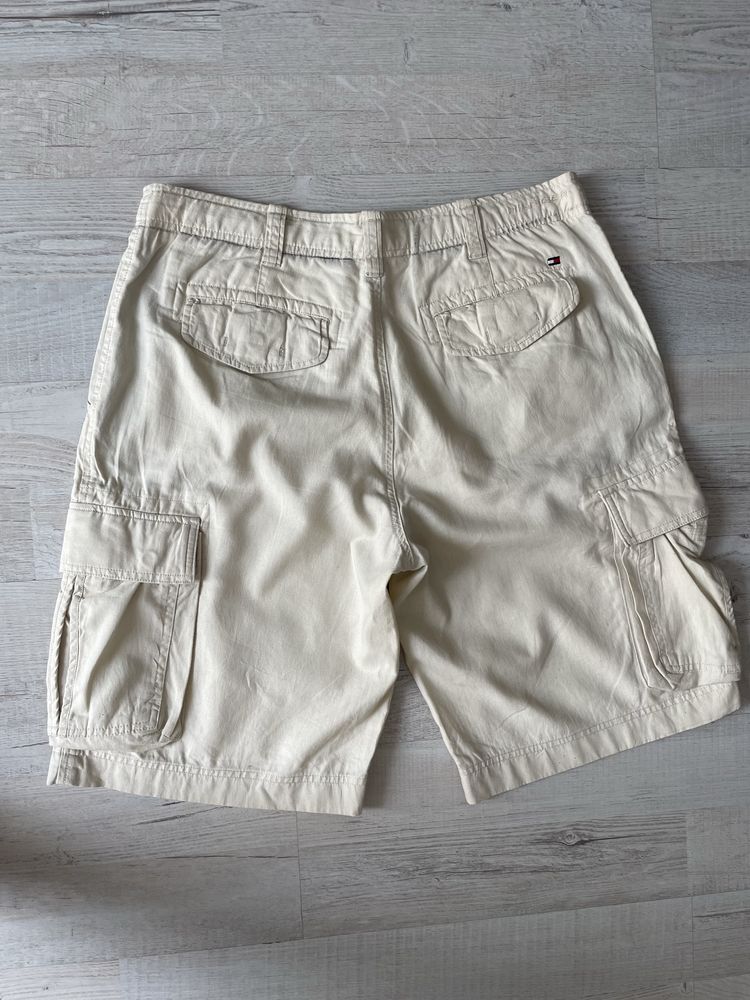 TOMMY HILFIGER cargo/мъжки ленен карго къс панталон W33