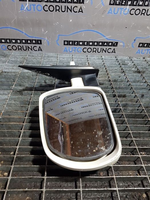 Oglinda stanga Hyundai Santa Fe 2 Facelift 2009 - 2012 4 Usi ALB 3M VANILLA WHITE (693) ...