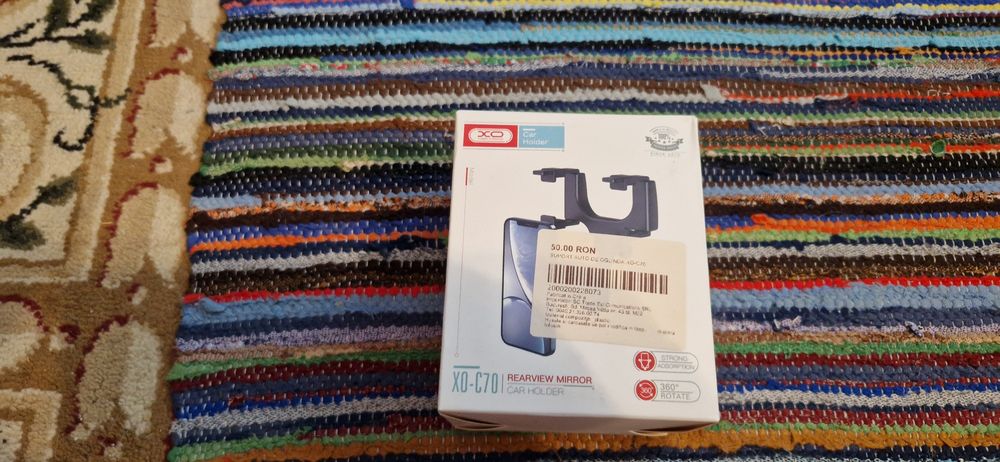 Suport telefon auto oglinda