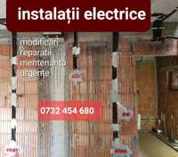 Electrician / instalații electrice, urgențe ,reparații, modificări,