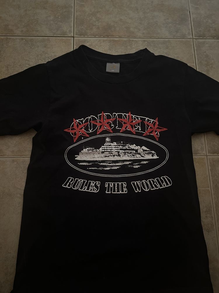 Corteiz 4Starz Alcatraz T-shirt black