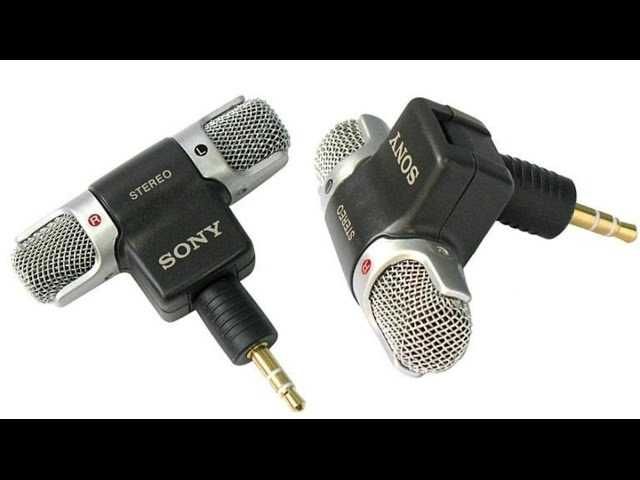 Microfon profesional stereo ultima generatie SONY ECM-DS70P vlogging