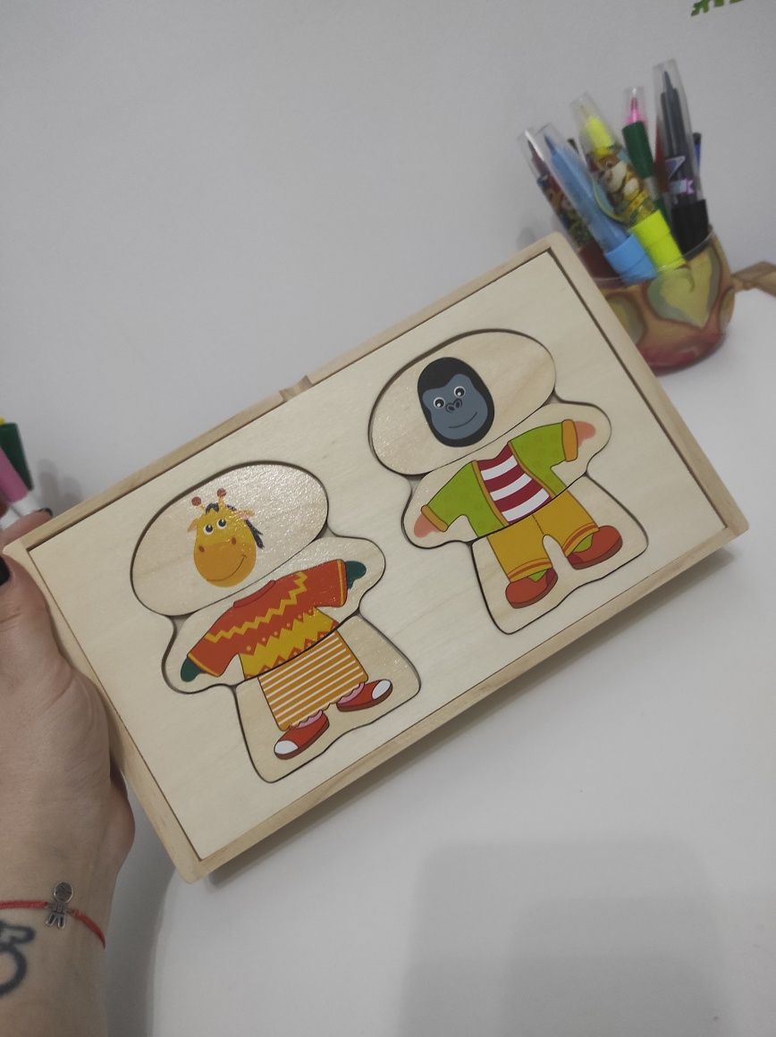 Jucării din lemn pentru copii