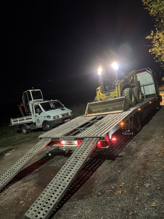 Превоз на пътностроителна и селскостопанска техника,Пътна помощ.