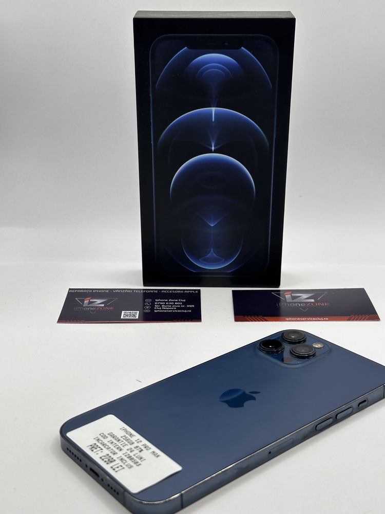 Magazin vinde iphone 12 Pro Max 256GB 87% Garantie