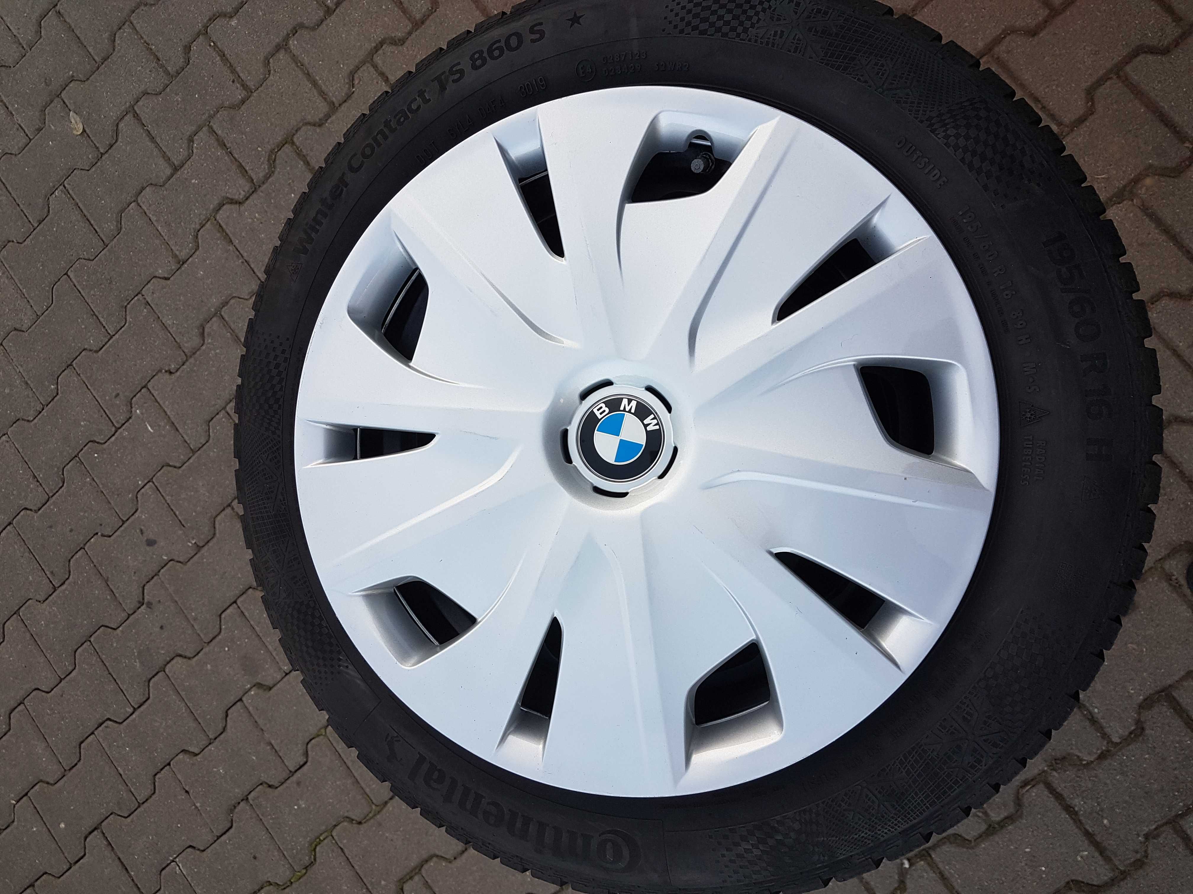 Roti iarna BMW, ContiWinterContact TS 860 S, 195/60 R16 89H, DOT 3019