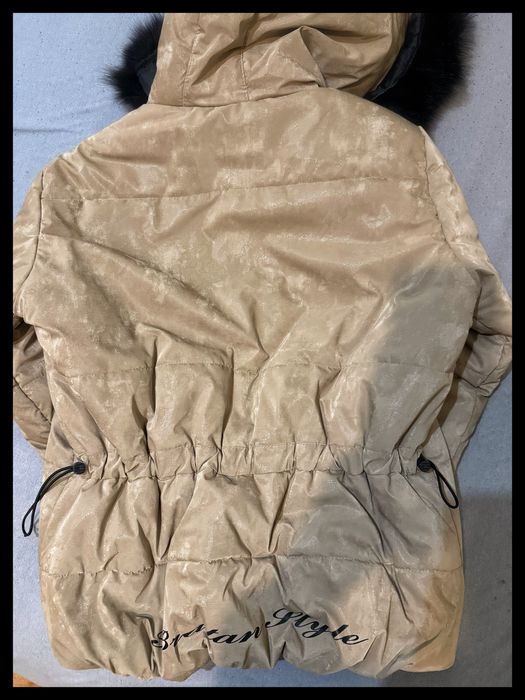 Дамско яке Bratan с естествен пух