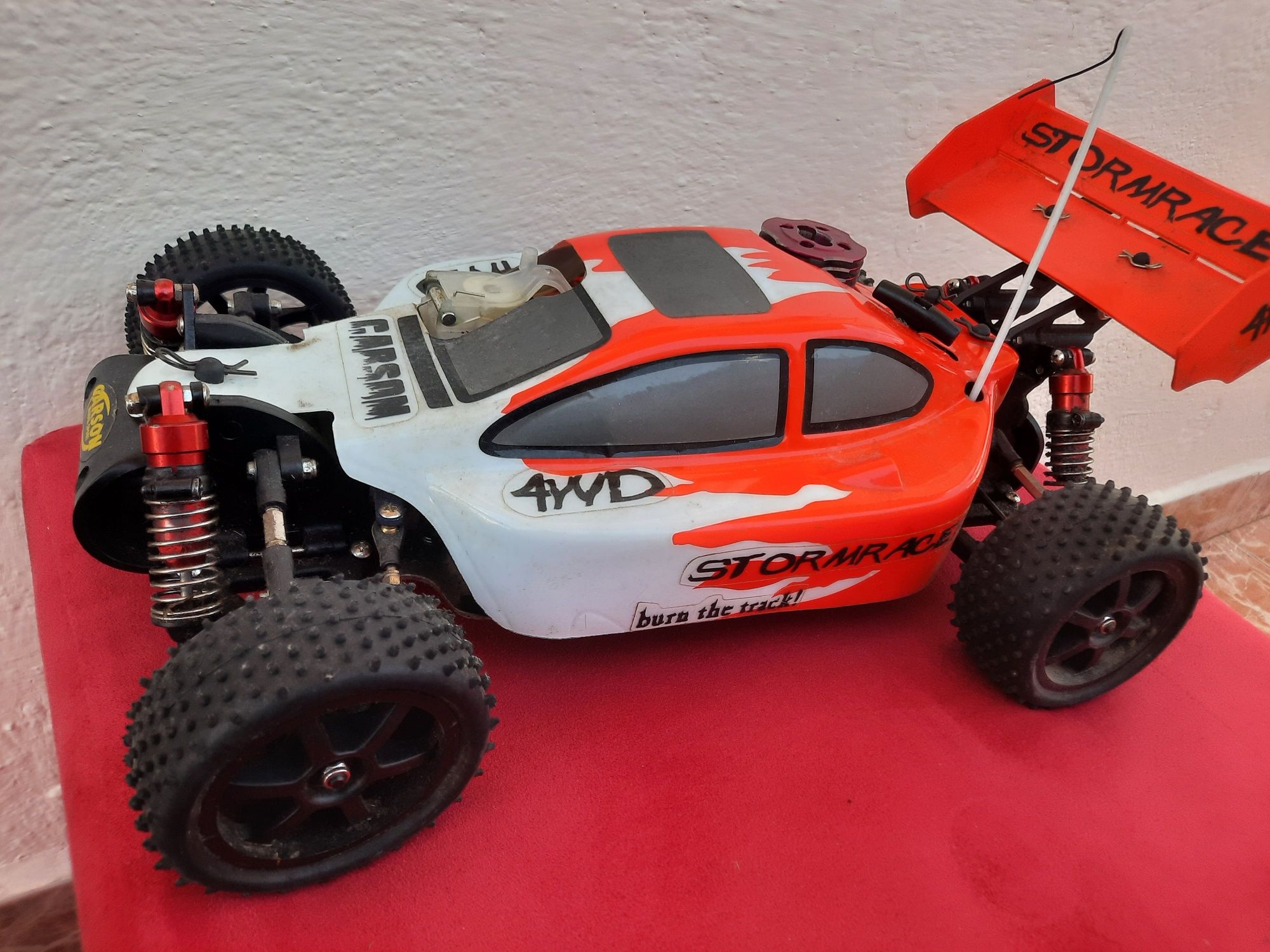 Nitro rc !Mașinuță cu benzină!