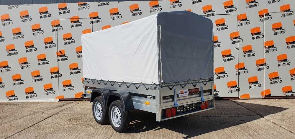 Remorca noua Martz Premium L264 2 axe 750 kg CIV si nr provizorii